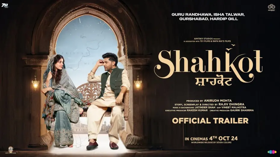 Відео до фільму Shahkot | Shahkot - Official Trailer - Guru Randhawa - Isha Talwar - Gurshabad- Rajiv Dhingra, Anirudh - 4 Oct