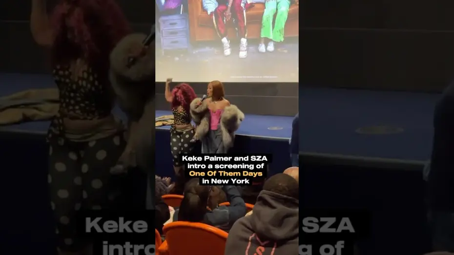 Відео до фільму One of Them Days | Keke Palmer and SZA attend a One Of Them Days screening in New York