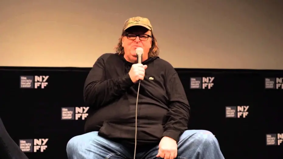 Відео до фільму Куди вторгнутися далі | "Where to Invade Next" Press Conference | Michael Moore | NYFF53