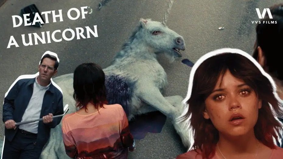 Відео до фільму Death of a Unicorn | Jenna Ortega & Paul Rudd HIT A UNICORN