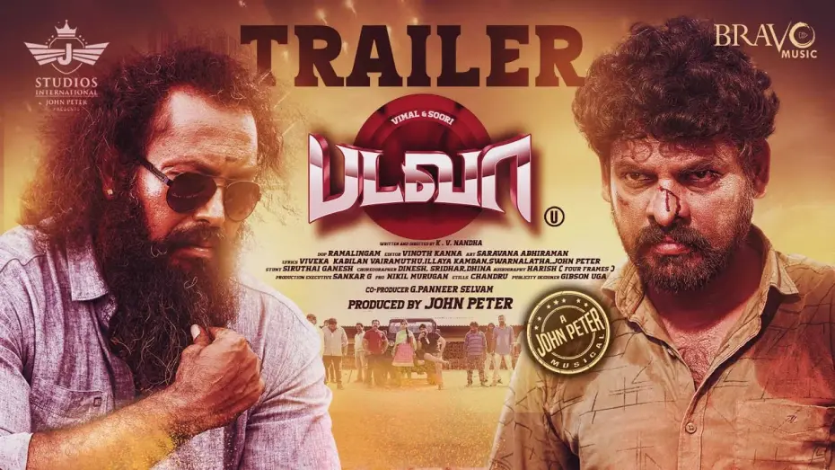Відео до фільму Badava | Badava Official Trailer | Vimal | Soori | Shrita Rao | KGF Ram | New Movie Trailer | Bravo Music