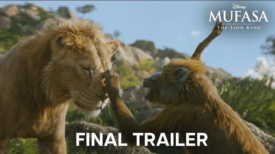 Відео до фільму Муфаса: Король Лев | Final Trailer