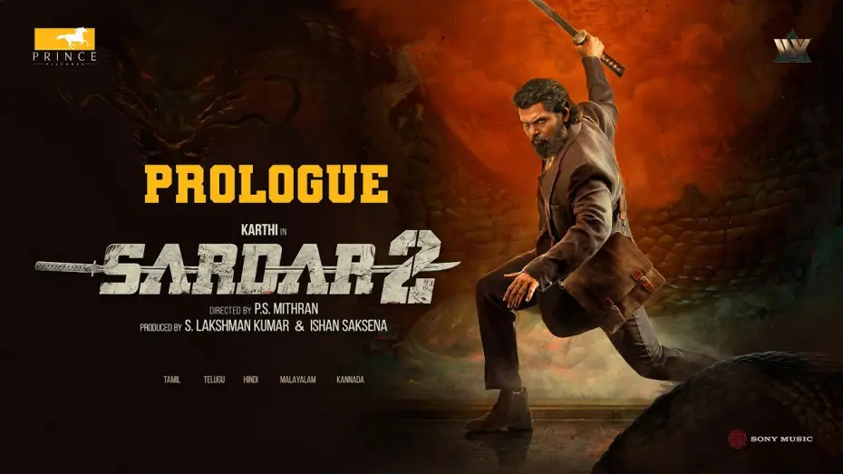 Відео до фільму Sardar 2 | Sardar 2 - Prologue | Karthi | SJ Suryah | Malavika Mohanan | Ashika Ranganath | PS Mithran | Sam CS