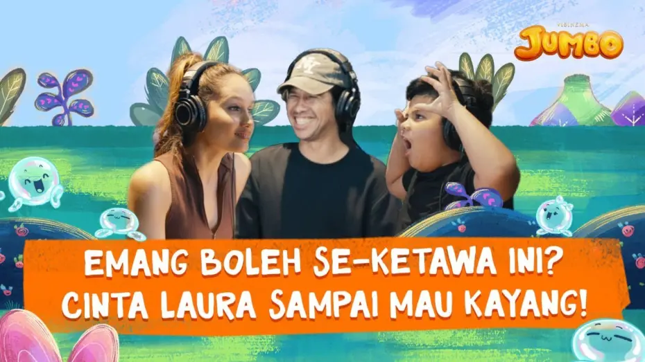 Відео до фільму Jumbo | BTS Rekaman Film JUMBO: Ketawa Terus, Tapi Tetap Totalitas!