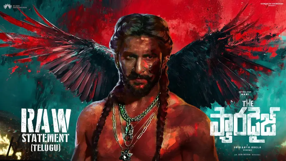 Відео до фільму The Paradise | The Paradise Glimpse : RAW STATEMENT - Telugu | Nani | Srikanth Odela | Anirudh | SLV Cinemas