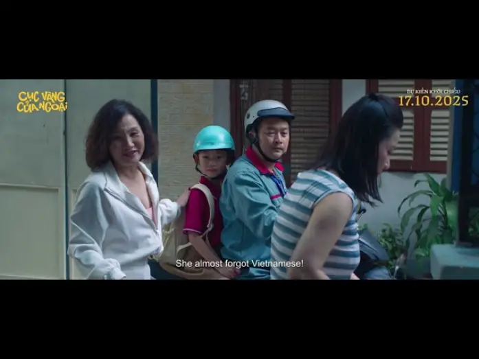 Відео до фільму My Little Grandma | CỤC VÀNG CỦA NGOẠI - OFFICIAL TEASER | DKKC: 17.10.2025