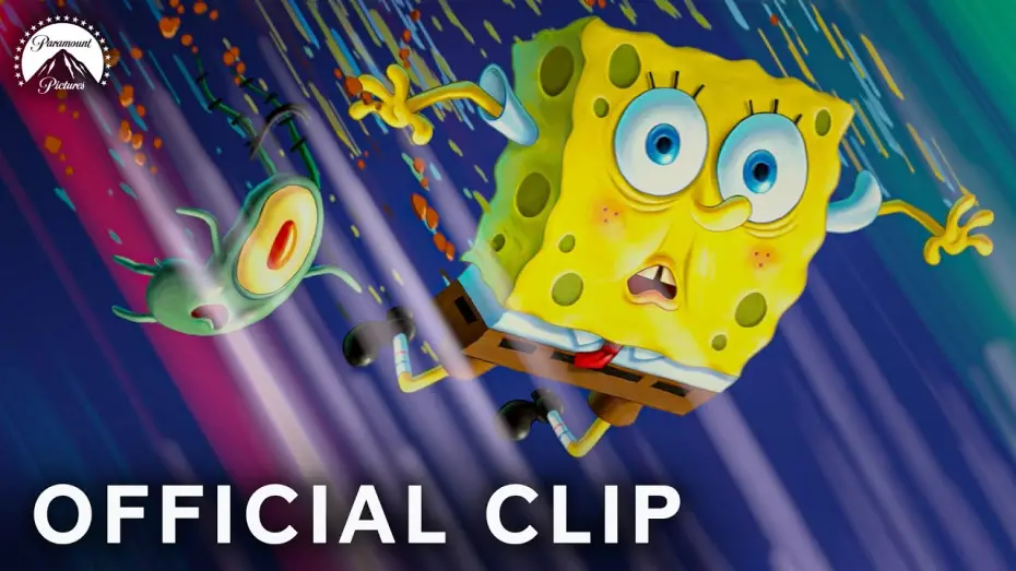 Відео до фільму Губка Боб: Життя на сушi | SpongeBob and Plankton Time Travel TOGETHER?