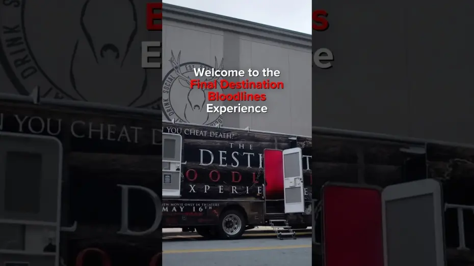 Відео до фільму Пункт призначення 6 | Which one of you is next? Tempt fate at the Final Destination Bloodlines Experience.