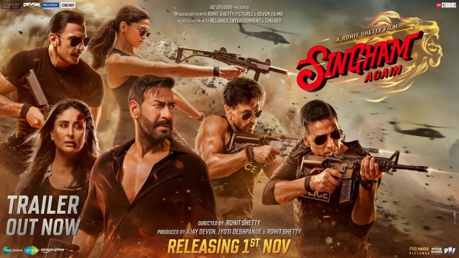 Відео до фільму Singham Again | Singham Again | Official Trailer | A Rohit Shetty Cop Universe | In Cinemas 1st Nov
