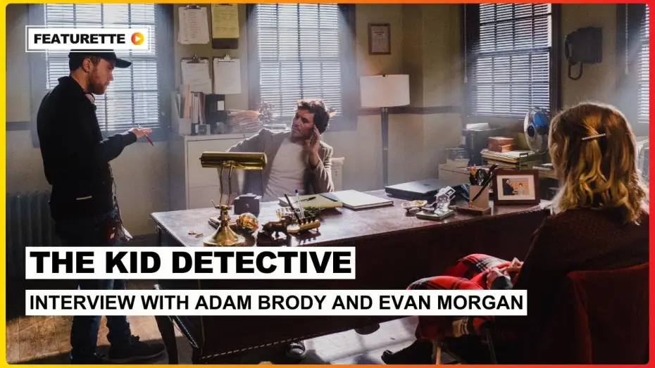 Відео до фільму Юний детектив | Interview with Adam Brody and Evan Morgan
