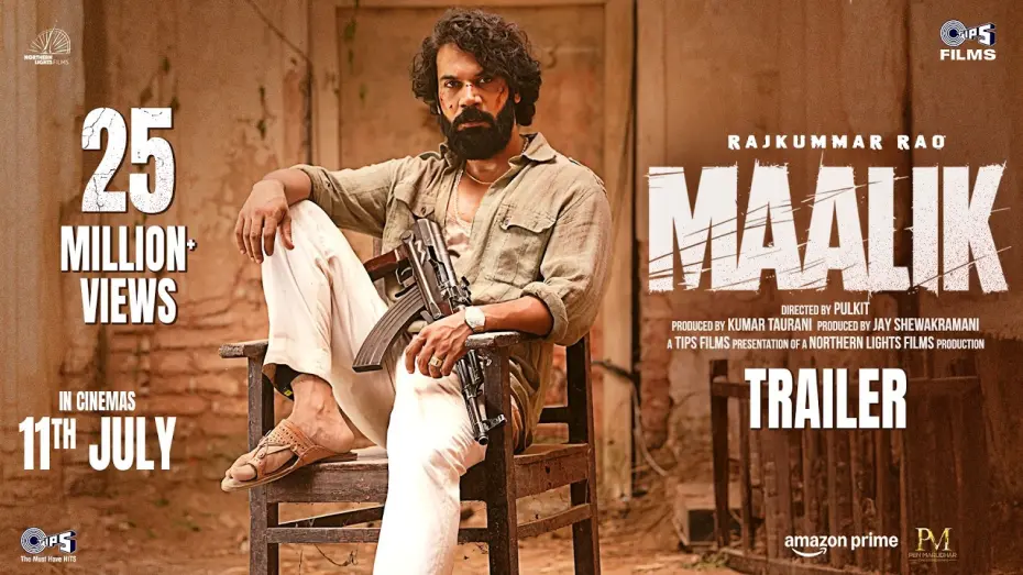 Відео до фільму Maalik | Maalik Trailer | Rajkummar Rao, Manushi Chhillar, Prosenjit |Pulkit, Kumar Taurani & Jay S|11th July