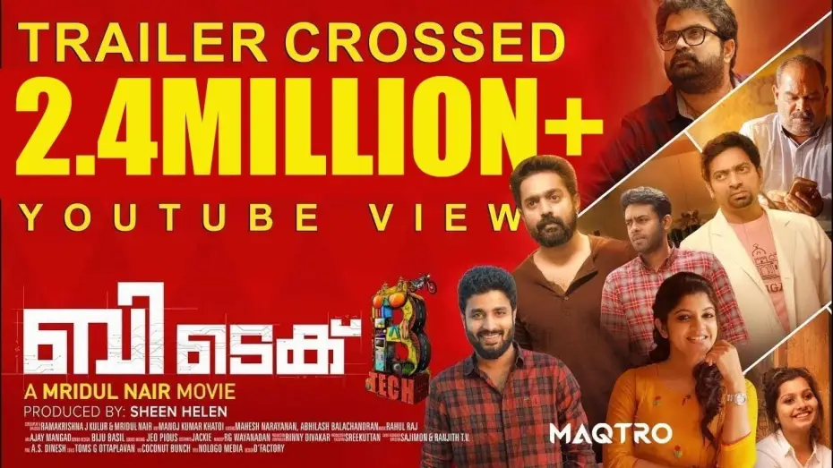 Відео до фільму B Tech | BTech - Official Trailer | Asif Ali, Aparna Balamurali | Mridul Nair | Maqtro Pictures