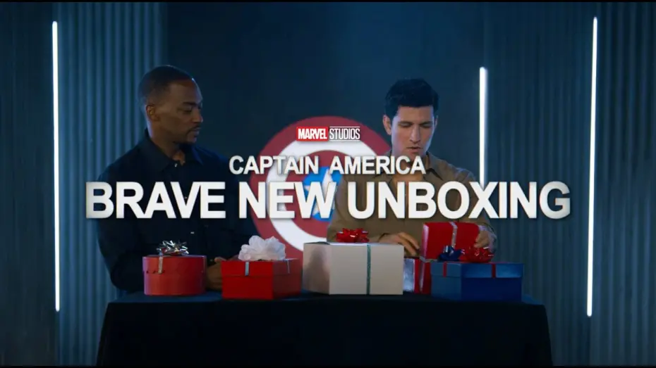 Відео до фільму Капітан Америка: Дивний новий світ | Unboxing with Anthony Mackie & Danny Ramirez