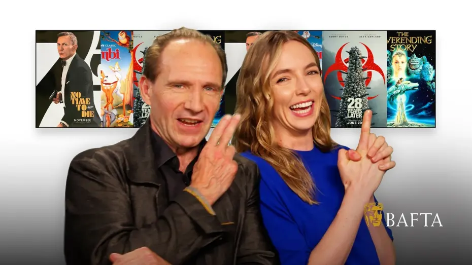 Відео до фільму 28 Years Later | Jodie Comer and Ralph Fiennes are ready for a James Bond x Winnie the Pooh crossover | BAFTA