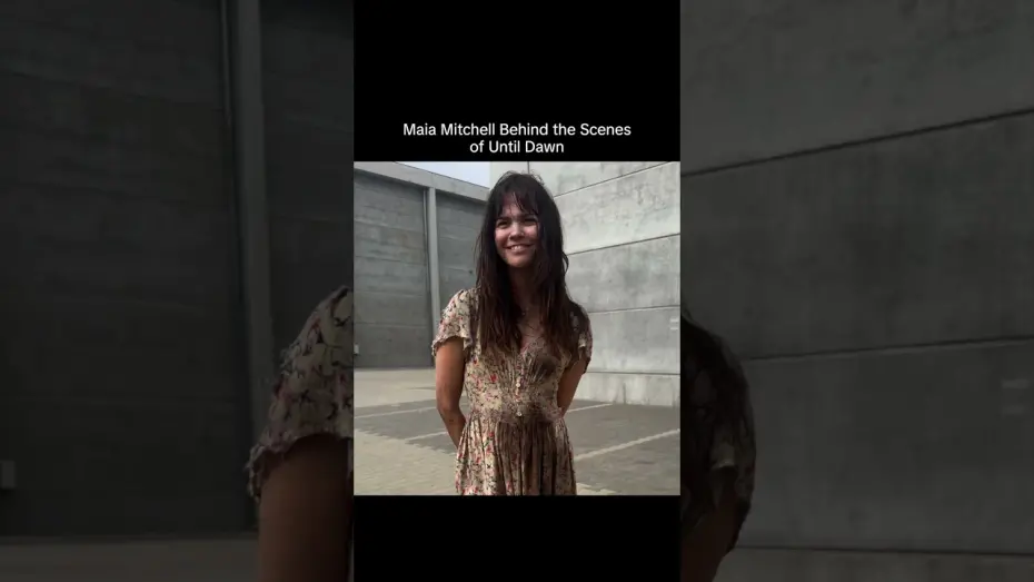 Відео до фільму Until Dawn | Behind the Scenes With Maia Mitchell