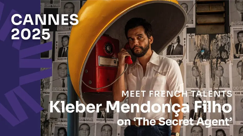 Відео до фільму The Secret Agent | Cannes 2025: Kleber Mendonça Filho on The Secret Agent