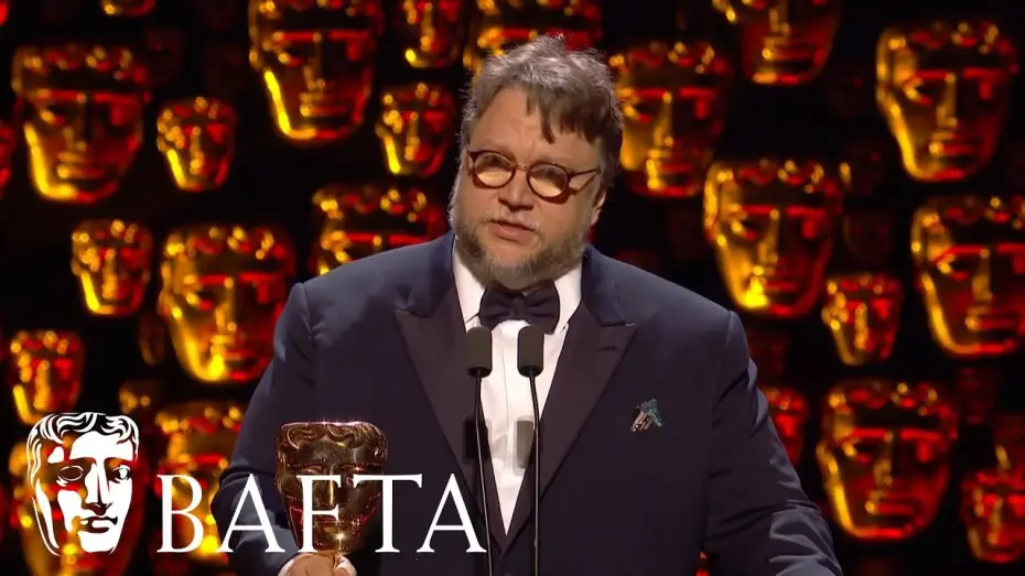 Відео до фільму Форма води | Guillermo del Toro wins Director for The Shape of Water | EE BAFTA Film Awards 2018