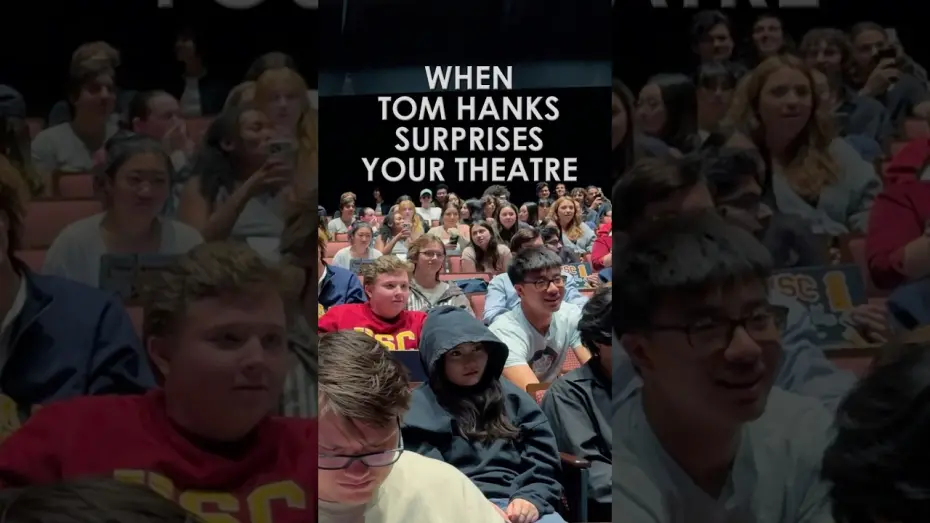 Відео до фільму Тут і зараз | Tom Hanks Theatre Surprise