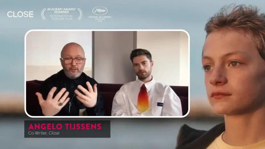 Відео до фільму Close | Dir. Lukas Dhont & Co-writer Angelo Tijssens Interview