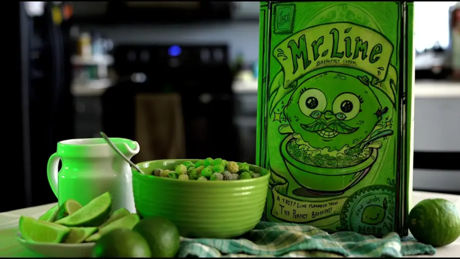 Відео до фільму Key Lime | Mr  Lime Cereal Commercial