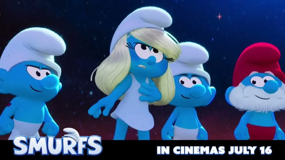 Відео до фільму Smurfs | Smurf-sized heroes, giant-sized fun!