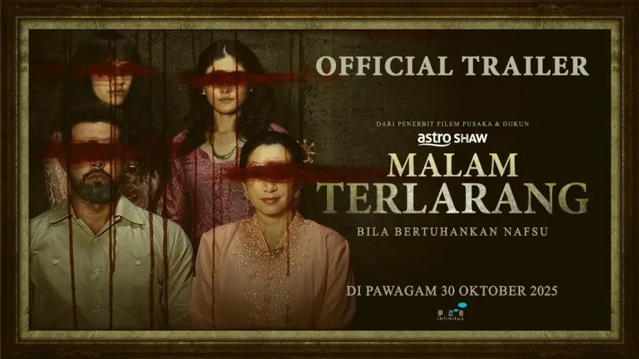 Відео до фільму Forbidden Nights | MALAM TERLARANG - OFFICIAL TRAILER | 30 OKTOBER 2025