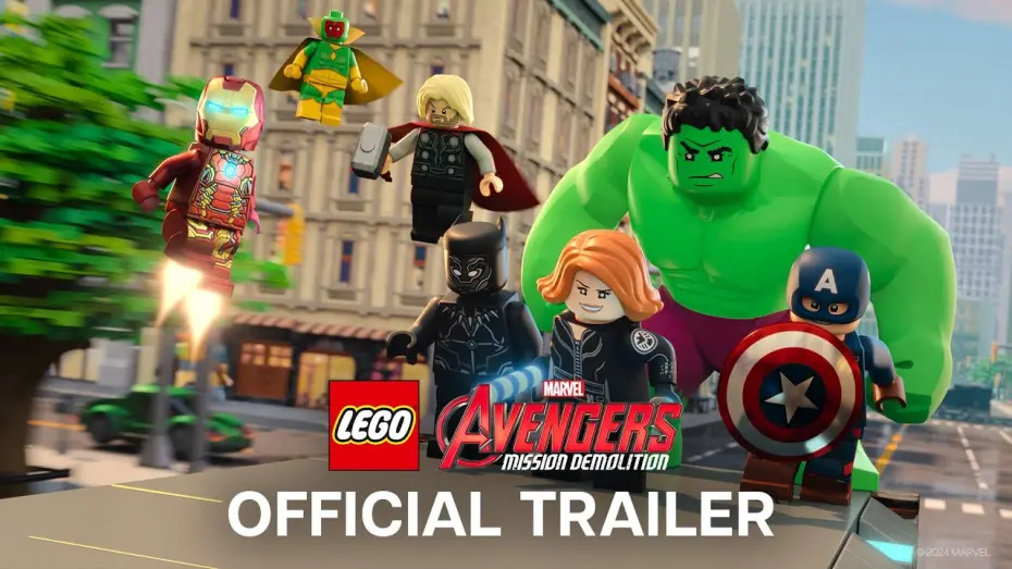 Відео до фільму LEGO Marvel Avengers: Mission Demolition | Official Trailer