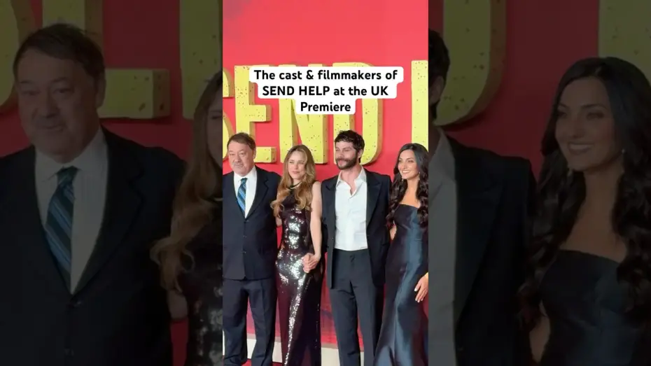 Відео до фільму Допоможіть | Cheers to the cast & filmmakers of SEND HELP in London for the UK Premiere!