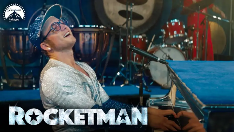 Відео до фільму Рокетмен | Taron Egerton sings "Rocket Man" - Full Song