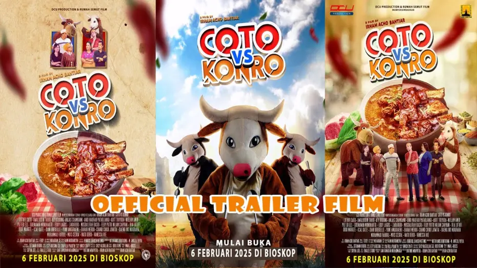 Відео до фільму Coto vs Konro | OFFICIAL TRAILER FILM COTO VS KONRO Mulai 6 Februari 2025 di Bioskop