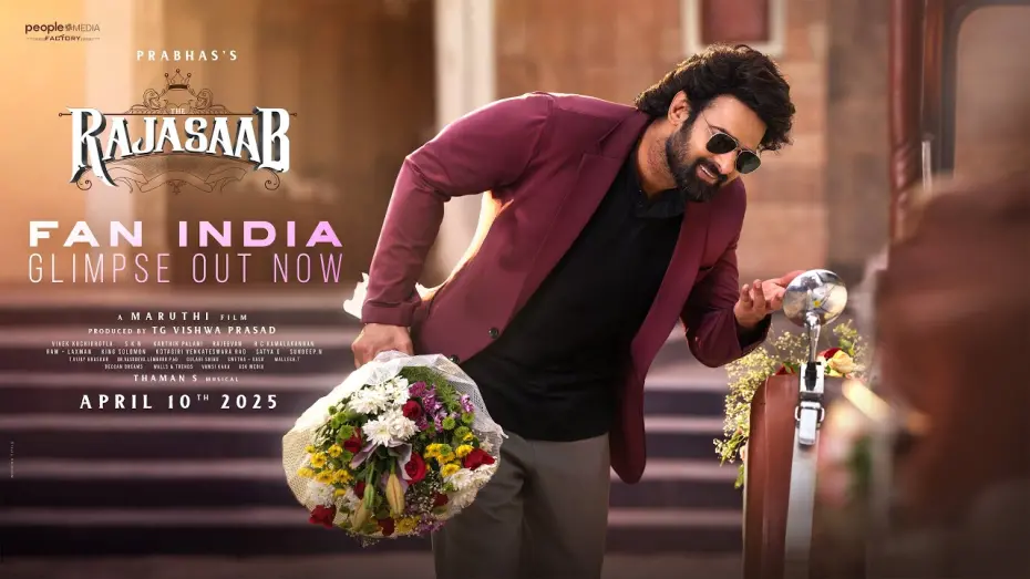 Відео до фільму The Raja Saab | The RajaSaab Glimpse | Prabhas | Maruthi | Thaman S | People Media Factory