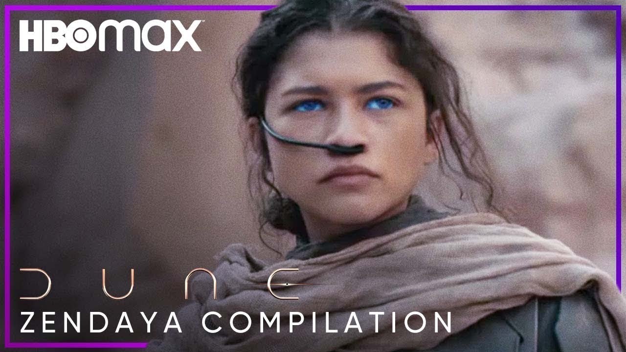 Відео до фільму Дюна | Zendaya’s Dune Scenes Compilation