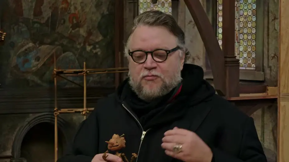 Відео до фільму Піноккіо Ґільєрмо дель Торо | SCENE AT THE ACADEMY: Guillermo Del Toro