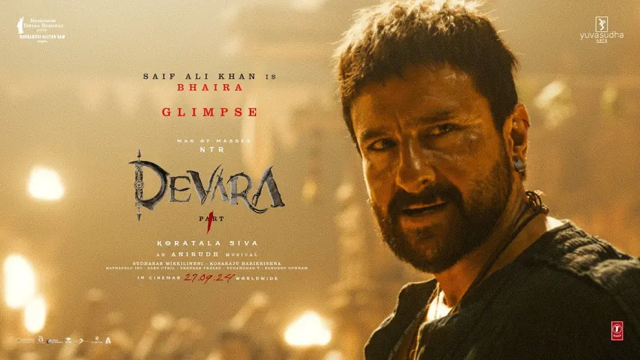 Відео до фільму Devara: Part 1 | Saif Ali Khan Is Bhaira
