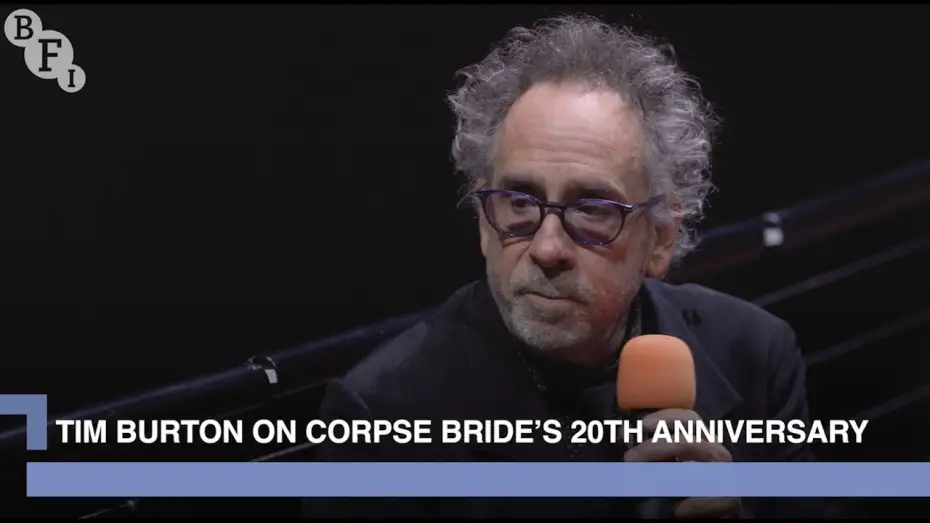Відео до фільму Труп нареченої | Tim Burton on the 20th anniversary of Corpse Bride | BFI IMAX