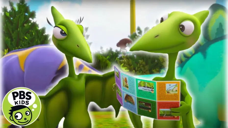 Відео до фільму Поїзд динозаврів: Острів пригод | Dinosaur Train | Pick a Roller Coaster! | PBS KIDS