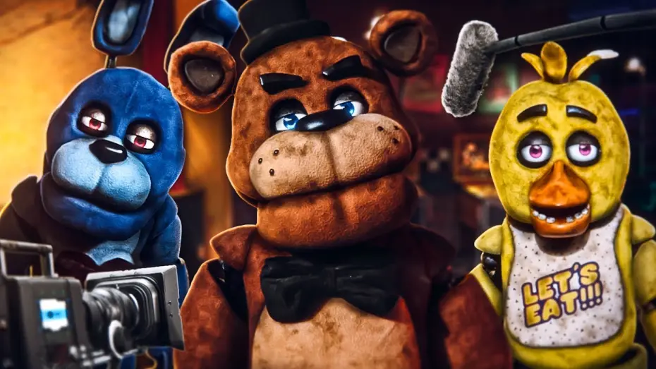 Відео до фільму П’ять ночей у Фредді | VISITING THE FNAF MOVIE SET...