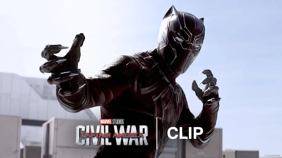 Відео до фільму Перший месник: Протистояння | Bucky VS Black Panther Fight Scene - Official Clip