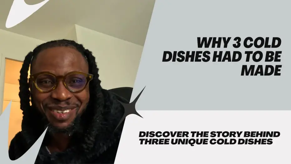Відео до фільму 3 Cold Dishes | Why 3 Cold Dishes Had to Be Made | A Director