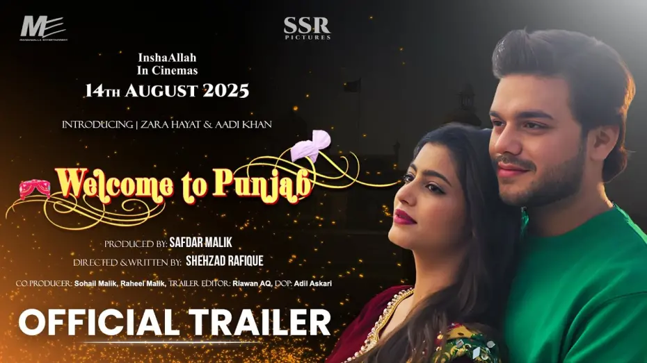 Відео до фільму Welcome to Punjab | Welcome To Punjab | Official Trailer | Safdar Malik | Shehzad Rafique | | In Cinemas on 14th August