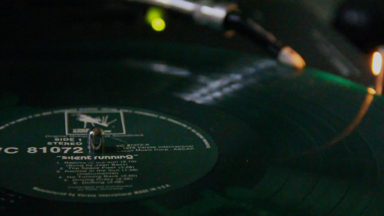 Відео до фільму Мовчазна втеча | Silent Running Soundtrack (Peter Schickele 1972). Vinyl + Samples from Film