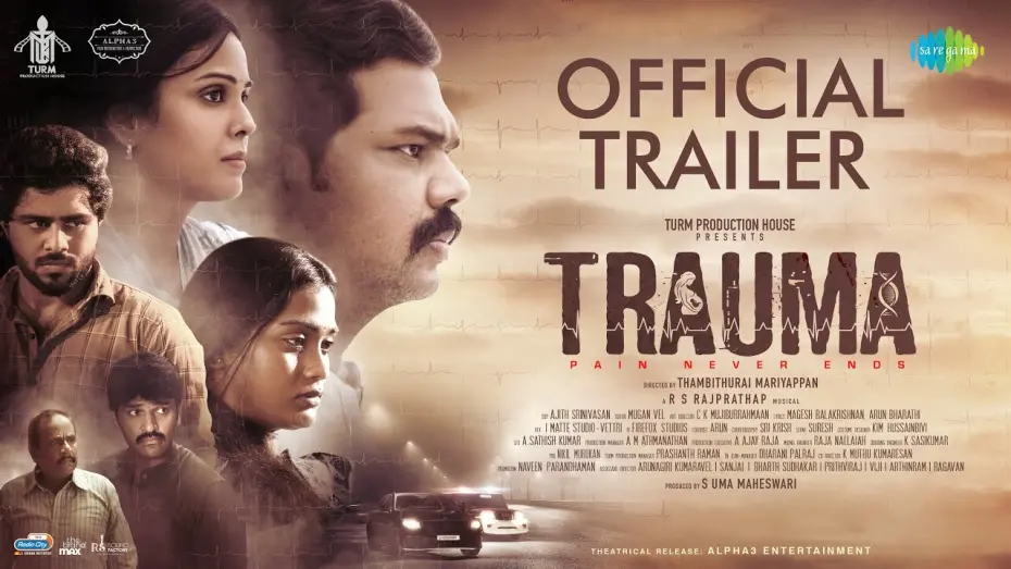 Відео до фільму Trauma | Trauma - Official Trailer | Vivek Prasanna | RS Rajprathap | Thambithurai M