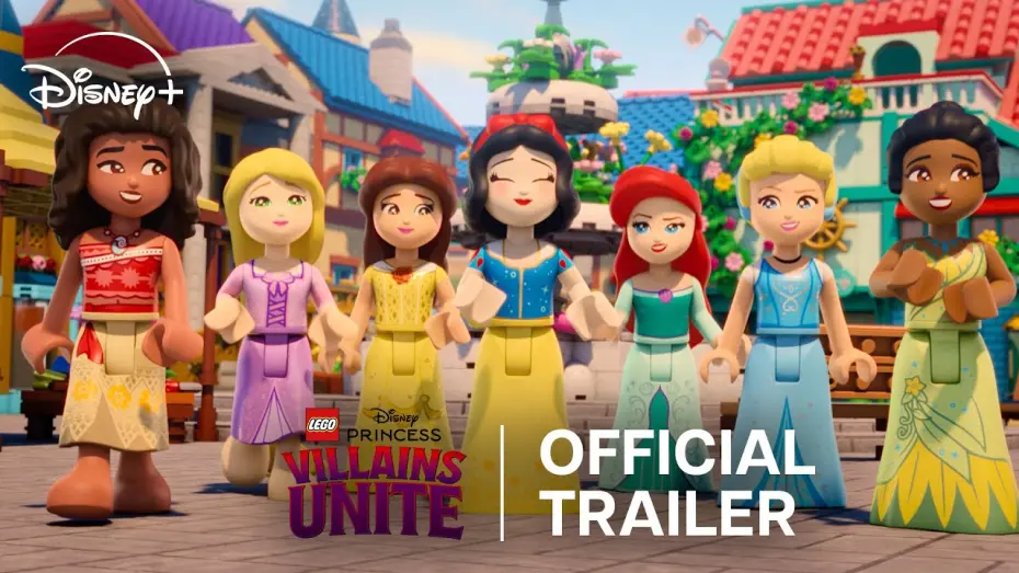 Відео до фільму Lego Disney Princess: Villains Unite | Official Trailer