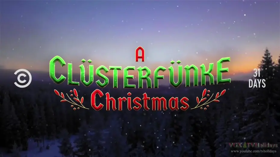 Відео до фільму Різдво з Кластерфанками | Comedy Central HD US Christmas Advert 2021 #3 🎁 A ClüsterFünke Christmas