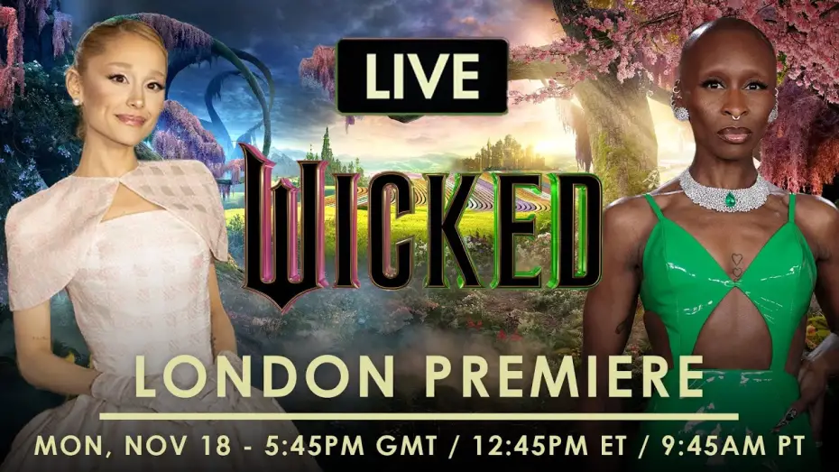 Відео до фільму Wicked | London Premiere with the Wicked cast and filmmakers