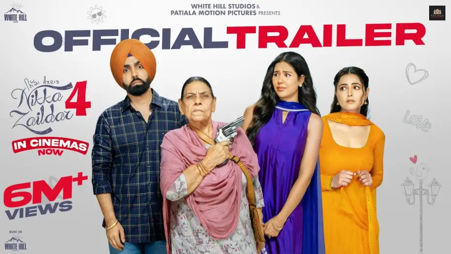 Відео до фільму Nikka Zaildar 4 | Nikka Zaildar 4 : Full Trailer | Ammy Virk | Sonam Bajwa | Sonia Kour | New Punjabi Movie 2025