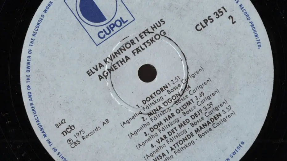 Відео до фільму Året var 1975 | BO CARLGREN REMEMBERS AGNETHA FÄLTSKOG