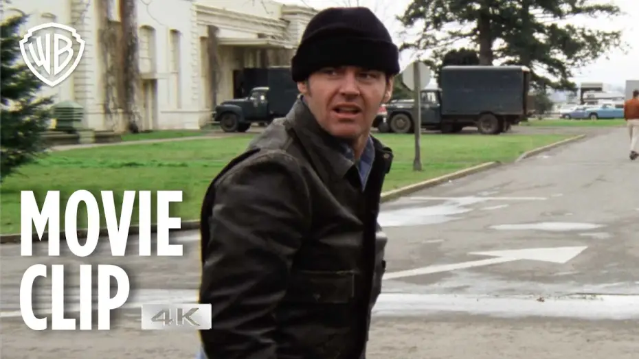 Відео до фільму Пролітаючи над гніздом зозулі | McMurphy Escapes - 4K Movie Clip