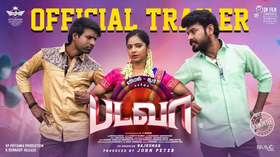 Відео до фільму Badava | Badava Official Trailer 2 | Vimal | Soori | Shrita Rao | KGF Ram | New Movie Trailer | Bravo Music