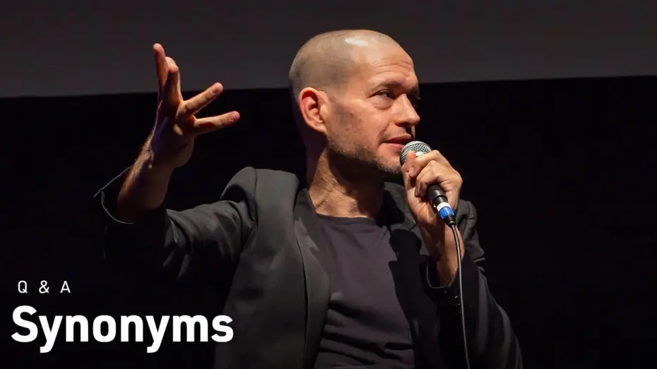 Відео до фільму Синоніми | Nadav Lapid on Israeli Identity, Paris, and the Message of Synonyms | NYFF57